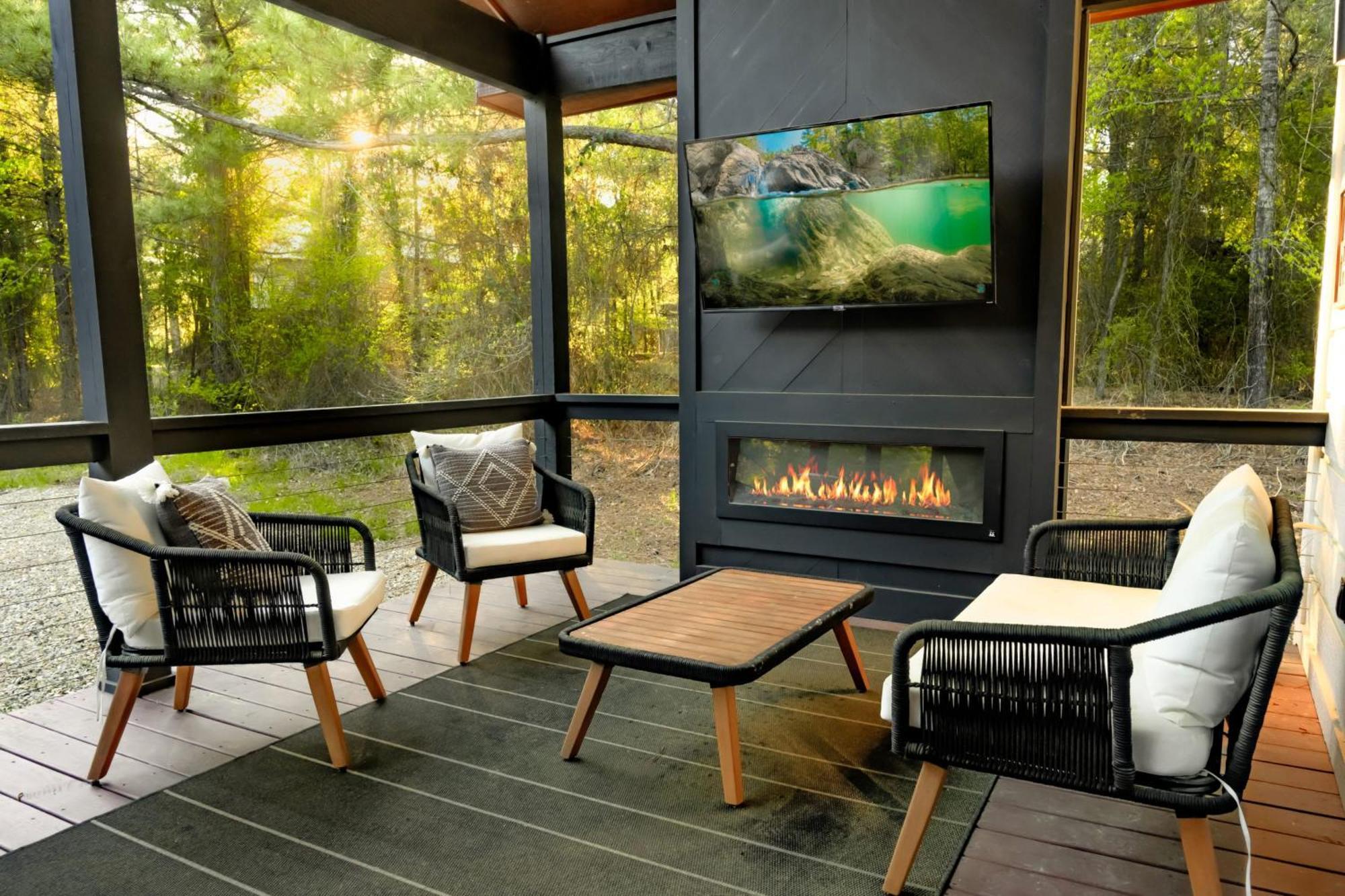 New Farmhouse-Chic Cabin With Hot Tub & Firepit Broken Bow Bagian luar foto