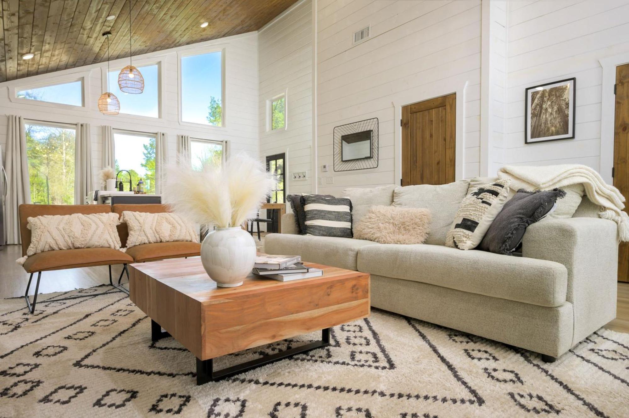 New Farmhouse-Chic Cabin With Hot Tub & Firepit Broken Bow Bagian luar foto